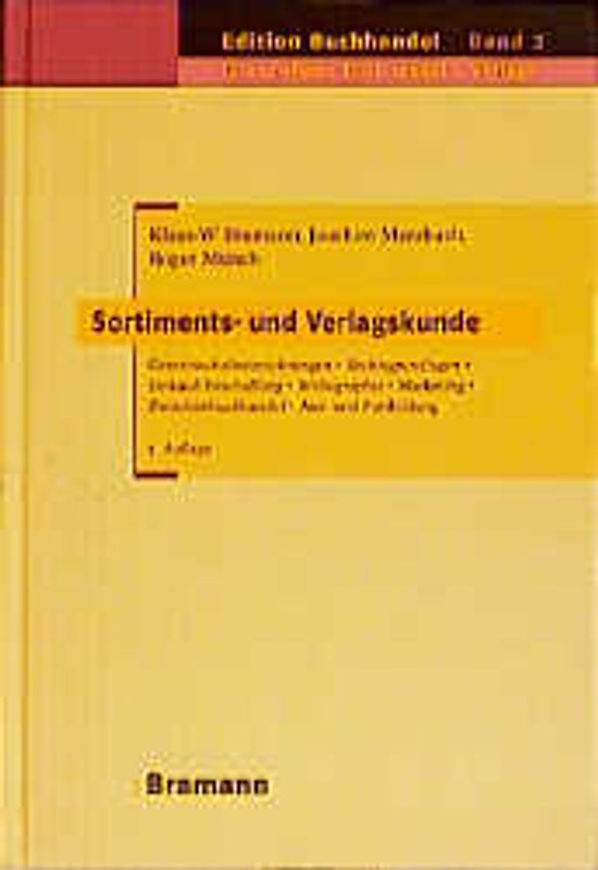 Sortiments- und Verlagskunde