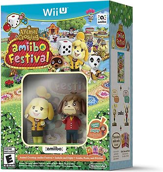 Animal Crossing: amiibo Festival [inkl. 2 amiibo-Figuren, 3 amiibo-Karten, Internationale Version] Nintendo Wii U