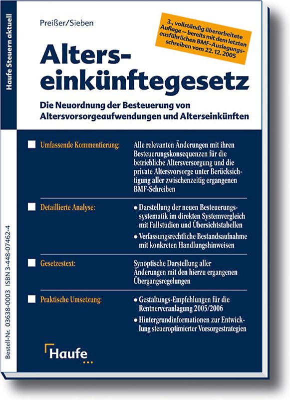 Alterseinkünftegesetz