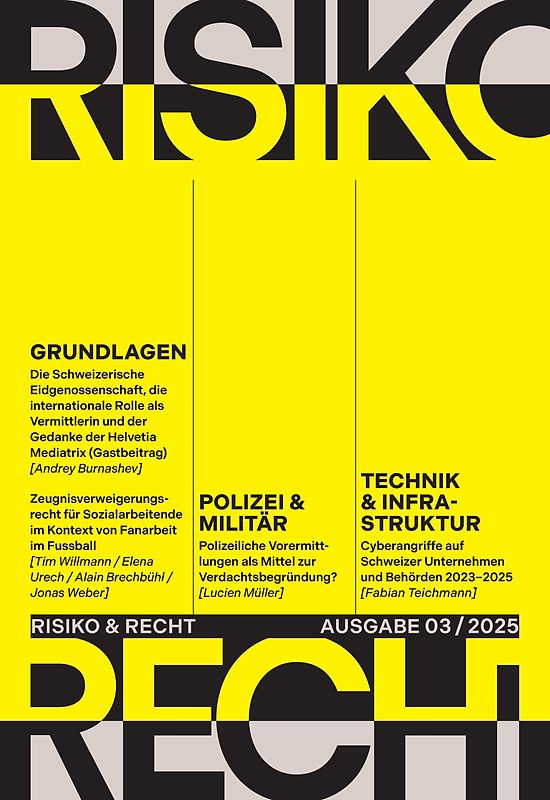 Risiko & Recht 03/2025