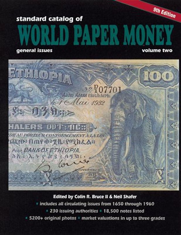 Standard catalog of world paper money. General issues, volume two