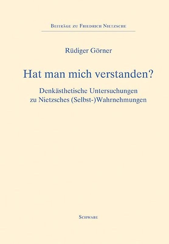 Hat man mich verstanden?