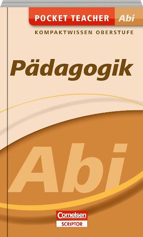 Pocket Teacher Abi Pädagogik