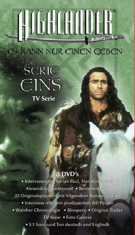 Highlander - Staffel 1 (8 DVDs) DVD