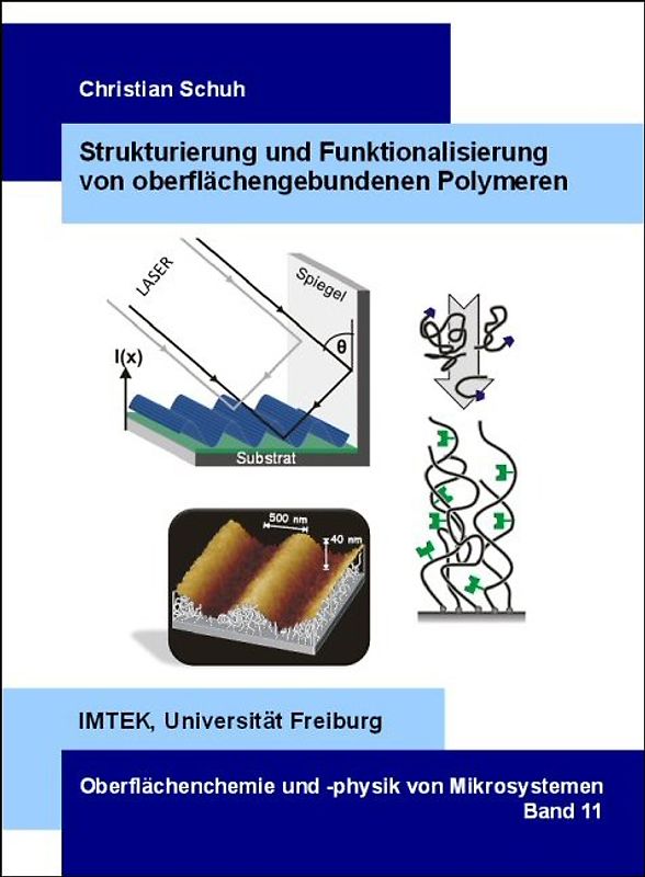 Strukturierung und Funktionalisierung von oberflächengebundenen Polymeren
