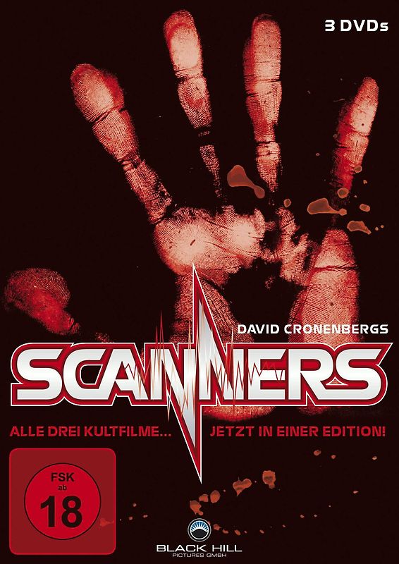 Scanners 1-3 DVD