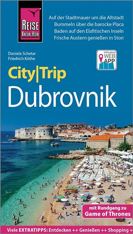 Reise Know-How CityTrip Dubrovnik (mit Rundgang zu Game of Thrones)
