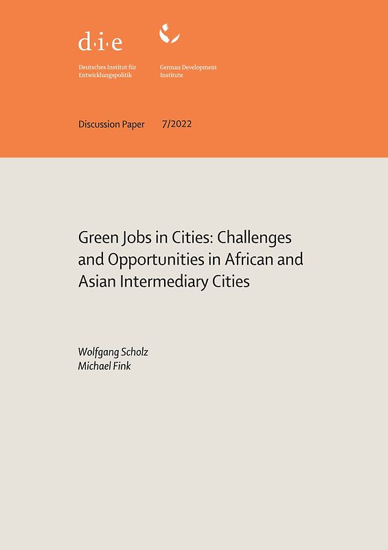 Green jobs in cities