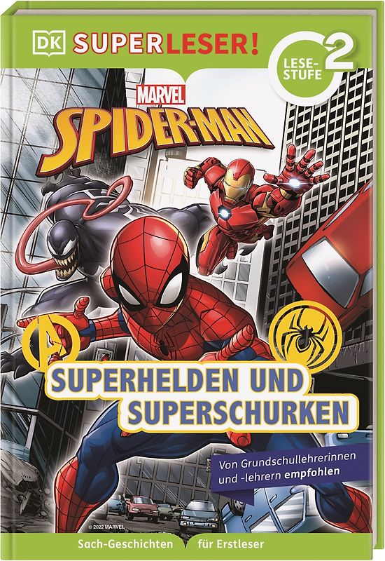 SUPERLESER! MARVEL Spider-Man Superhelden und Superschurken