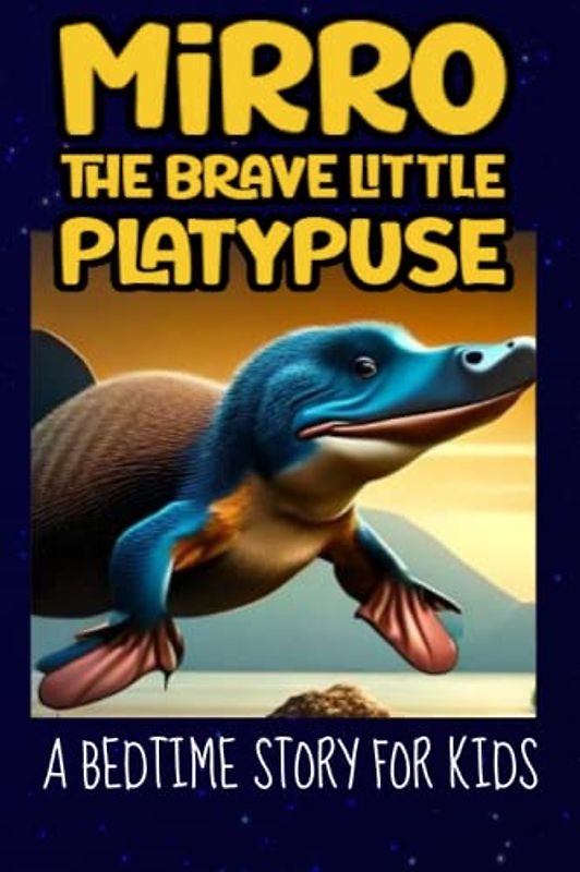 Mirro The Brave Little Platypuse Story: Bedtime Stories for Awesomes Kids & Toddler - Inspiring and Motivational Book About Friendship, Courage, Self ... book Helps your Children Fall Asleep Calm.