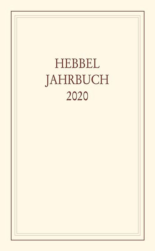Hebbel-Jahrbuch 2020