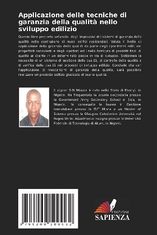 Applicazione delle tecniche di garanzia della qualità nello sviluppo edilizio