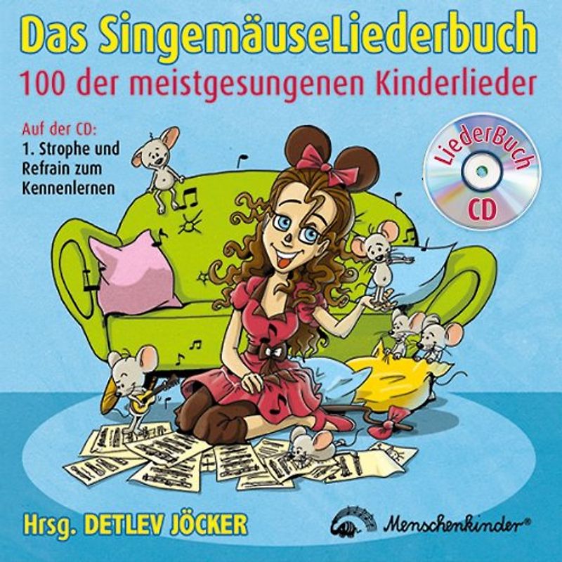 Jöcker,Detlev - Das Singemäuse Liederbuch (Liederbuchcd)