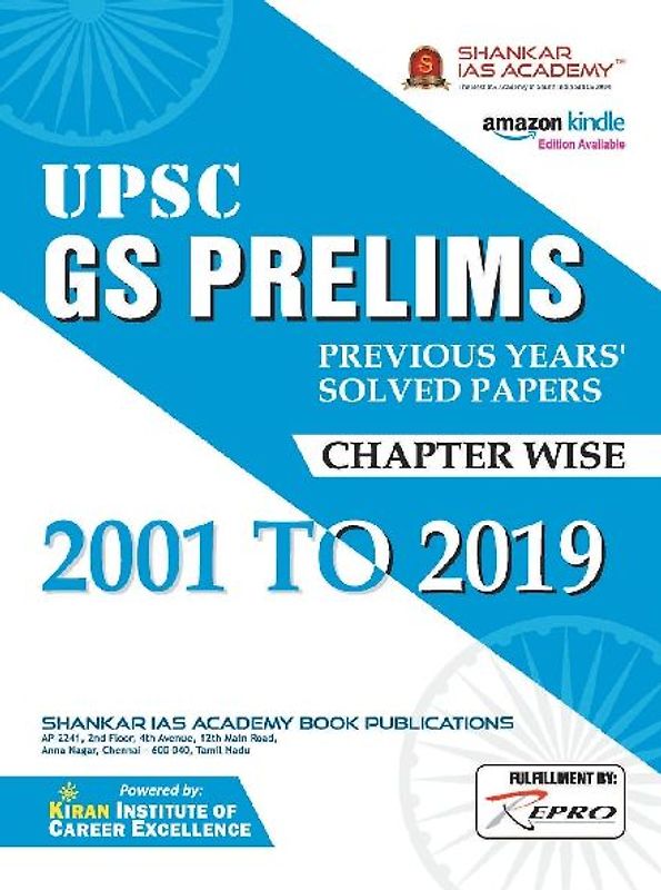(UPCS GS Prelims-2001-2019 (Shankar)