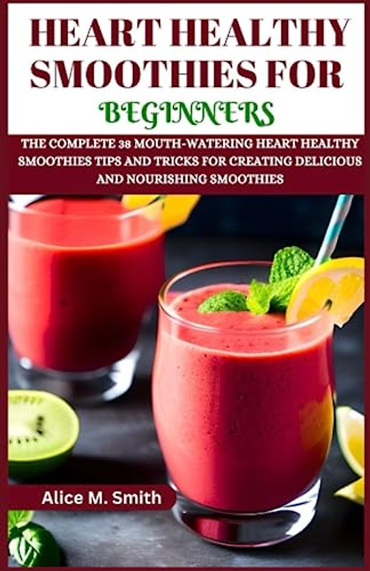 HEART HEALTHY SMOOTHIES FOR BEGINNERS: THE COMPLETE 38 MOUTH-WATERING HEART HEALTHY SMOOTHIES TIPS AND TRICKS FOR CREATING DELICIOUS AND NOURISHING SMOOTHIES