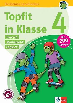Klett Topfit in Klasse 4 - Deutsch, Mathematik und Englisch