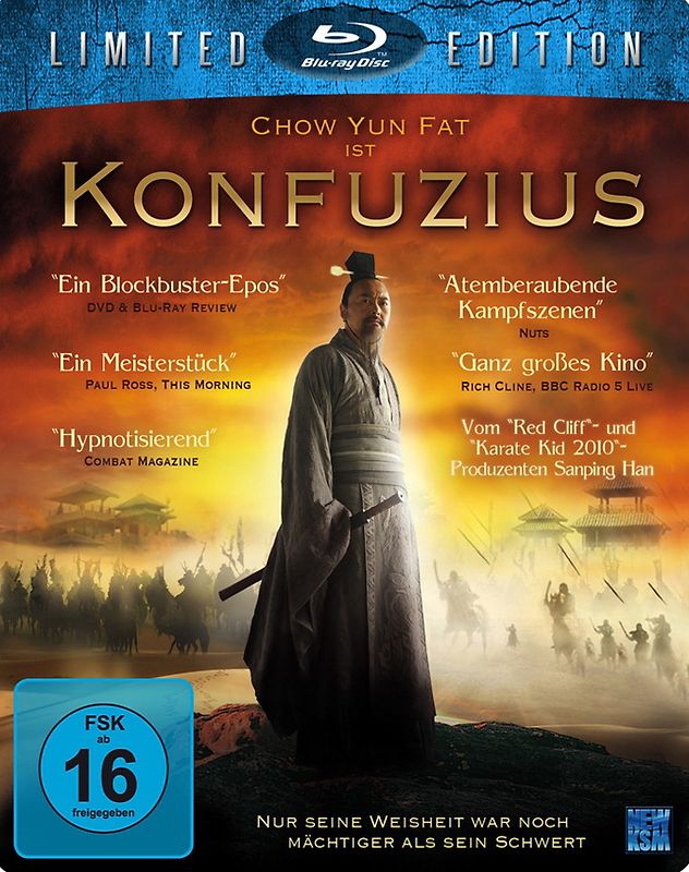 Konfuzius [Metal-Pack, Limited Edition] Blu-ray Disc