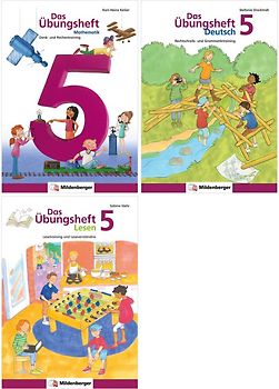 Sicher ins 6. Schuljahr – Paket: Rechnen – Schreiben – Lesen – Grammatik · Klasse 5