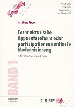 Technokratische Apparatereform oder partizipationsorientierte Modernisierung