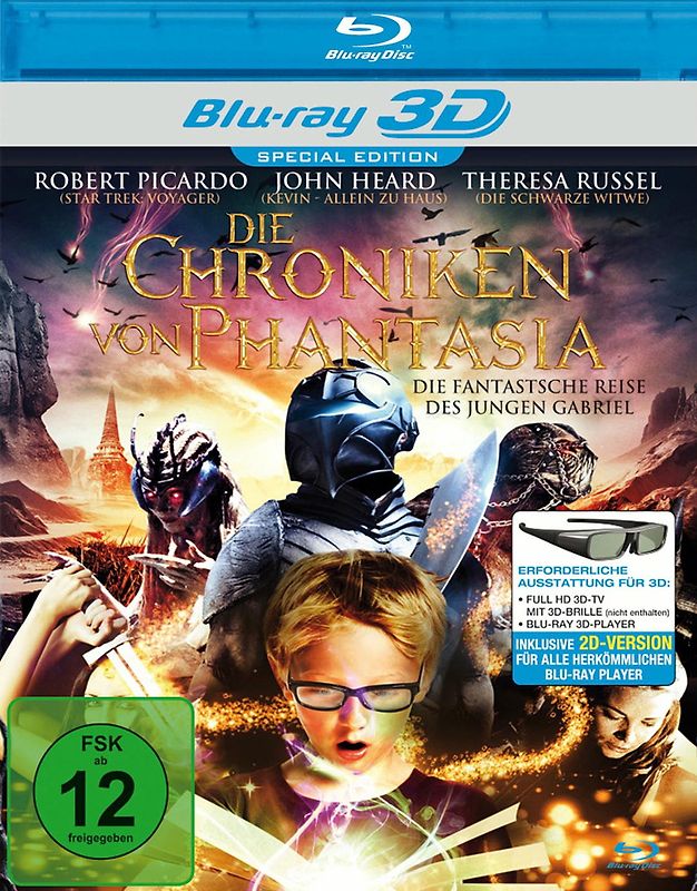 Die Chroniken von Phantasia 3D 3D Blu-ray Disc