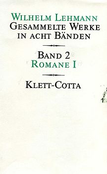Gesammelte Werke in acht Bänden / Romane I (Gesammelte Werke in acht Bänden, Bd. 2)