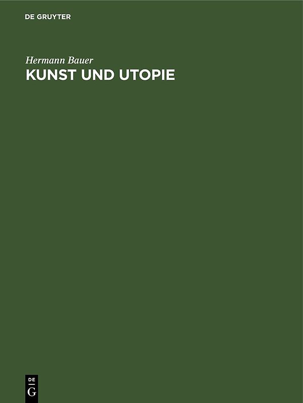 Kunst und Utopie