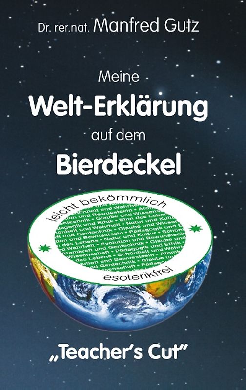 Meine Welt-Erklärung auf dem Bierdeckel