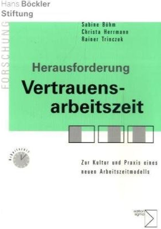 Herausforderung Vertrauensarbeitszeit