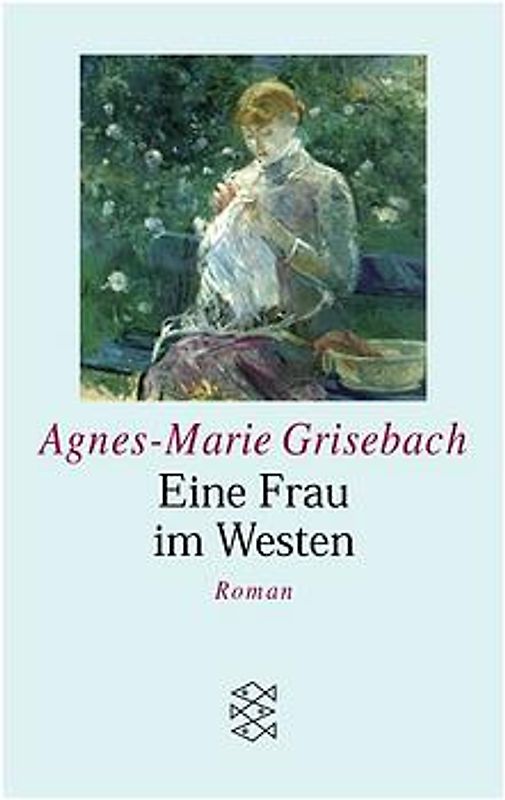 Eine Frau im Westen