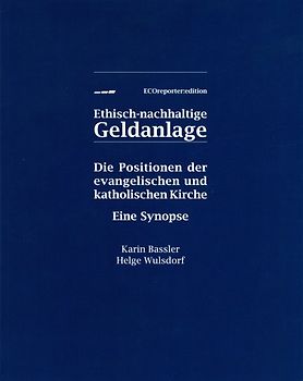 Ethisch-nachhaltige Geldanlage