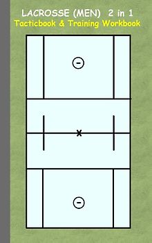 Lacrosse (Men) 2 in 1 Tacticboard and Training Workbook