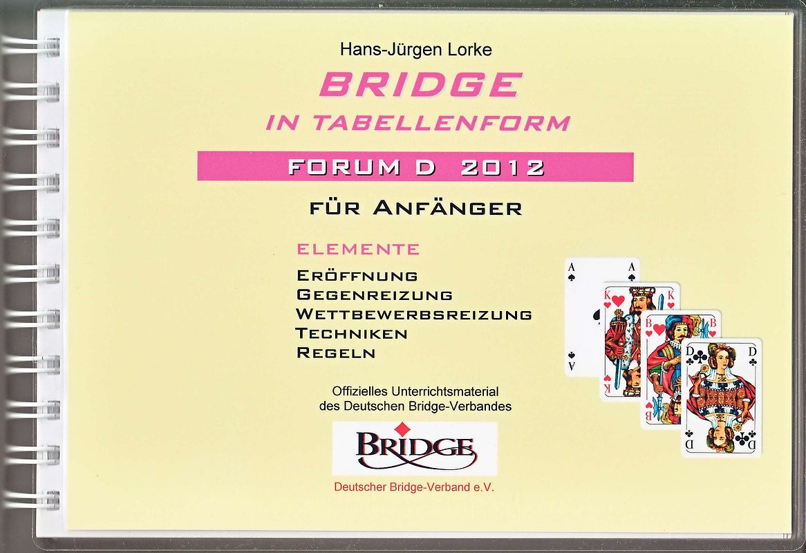 Bridge in Tabellenform - Forum D 2012