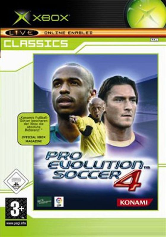 Pro Evolution Soccer 4 [Classics] Xbox