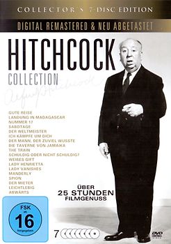 Alfred Hitchcock Collection Box [7 DVDs] DVD