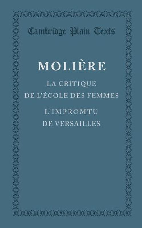 La Critique de L'Ecole Des Femmes