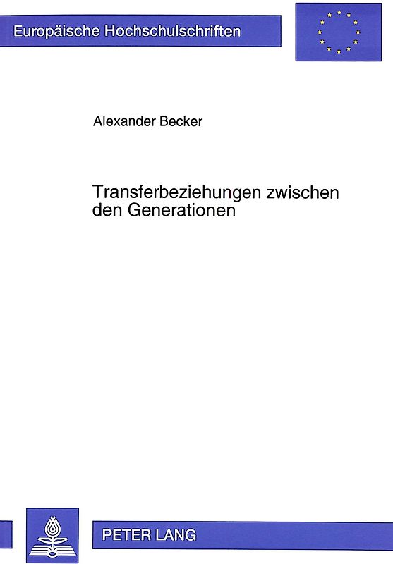 Transferbeziehungen zwischen den Generationen