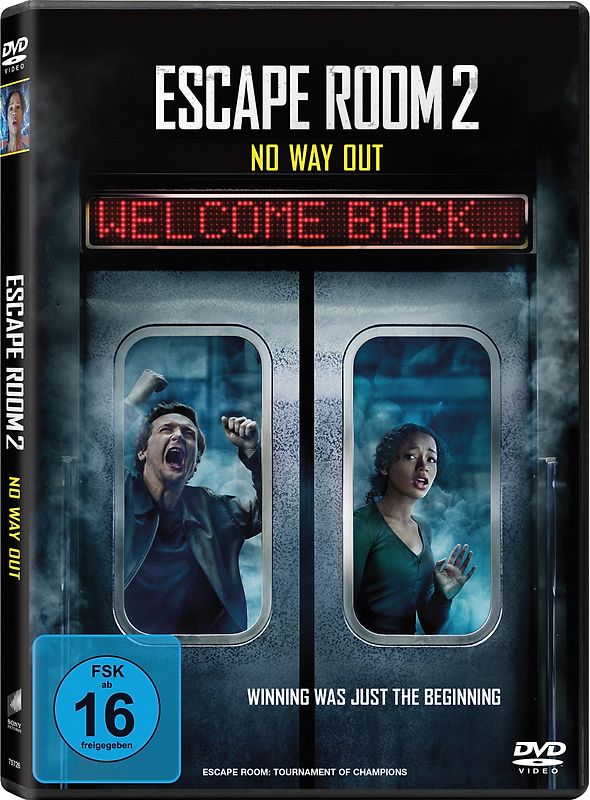 Escape Room 2: No Way Out DVD
