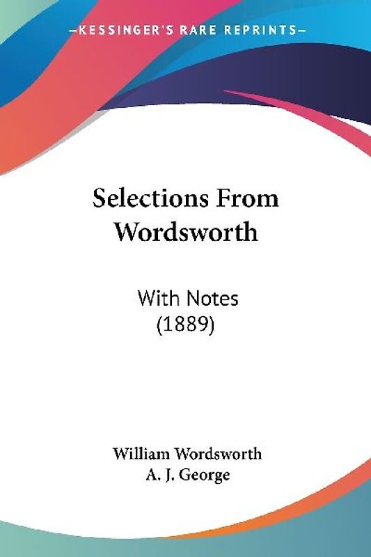 Selections From Wordsworth