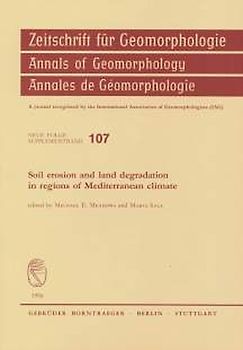 Soil erosion and land degradation in regions of Mediterranean climate