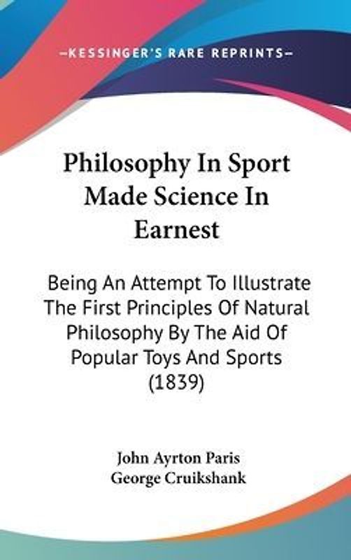 Philosophy In Sport Made Science In Earnest