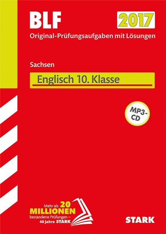 STARK Besondere Leistungsfeststellung Sachsen Gymnasium - Englisch 10. Klasse, mit MP3-CD