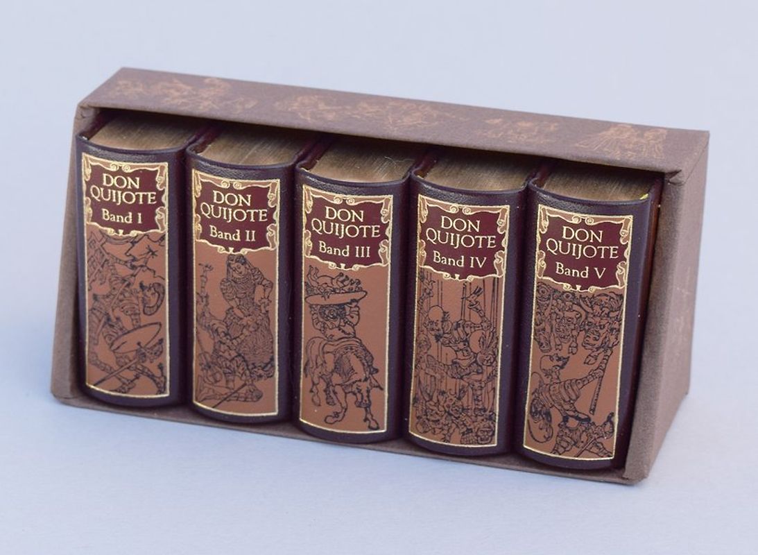Don Quijote (VORZUGSAUSGABE). Vorzugsausgabe mit Kopfgoldschnitt, limitiert und numeriert (250 Ex.)