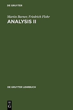 Martin Barner; Friedrich Flohr: Analysis / Analysis II