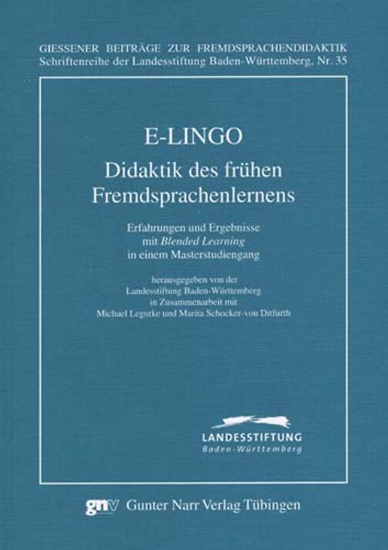 E-LINGO: Didaktik des frühen Fremdsprachenlernens