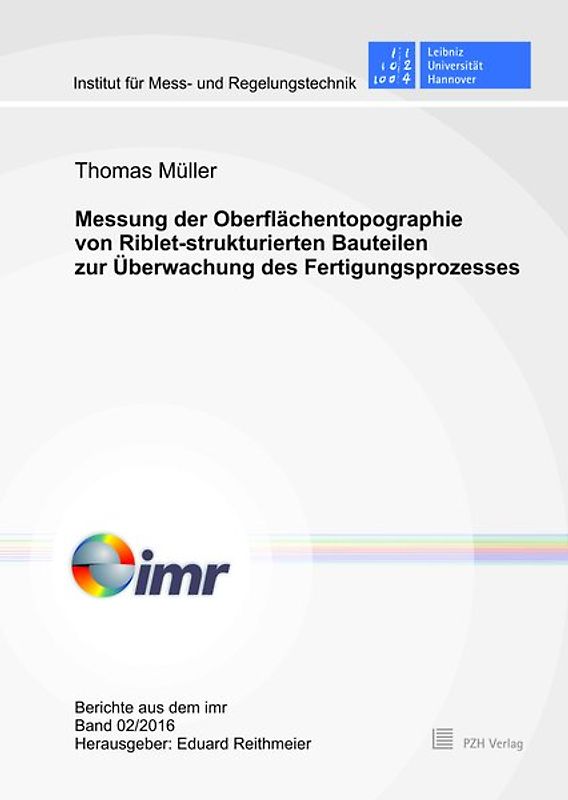 Messung der Oberflächentopographie von Riblet-strukturierten Bauteilen zur Überwachung des Fertigungsprozesses