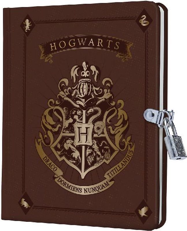 Harry Potter: Hogwarts Lock & Key Diary