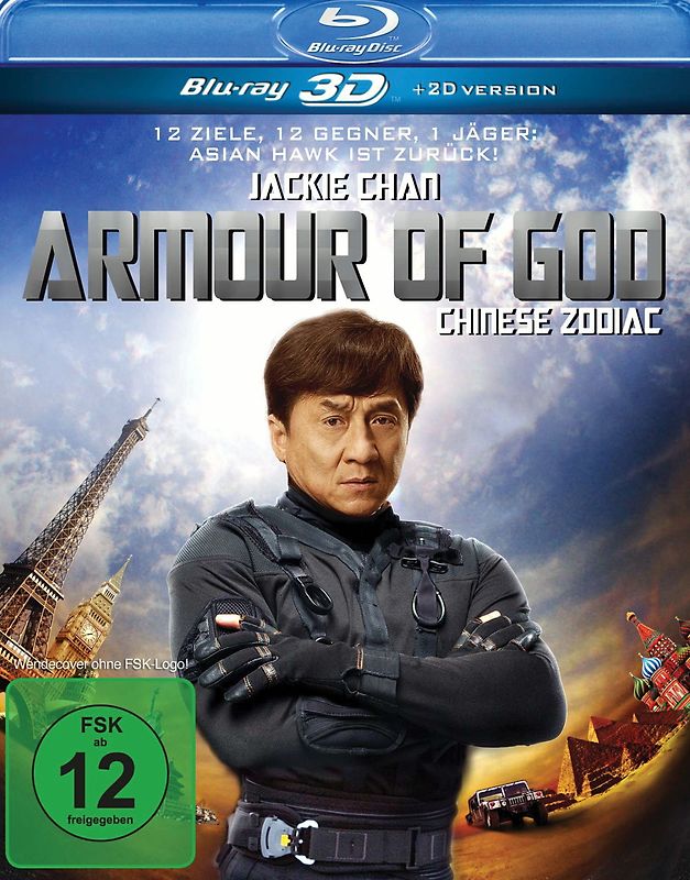 Armour of God - Chinese Zodiac [3D] 3D Blu-ray Disc