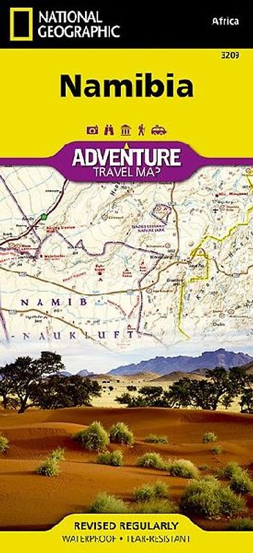 Touristische Karte Namibia 1:1 200 000