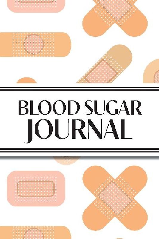 1-Year Daily Blood Sugar Journal (Medical Plasters Multi-Color Light Skin Tone)