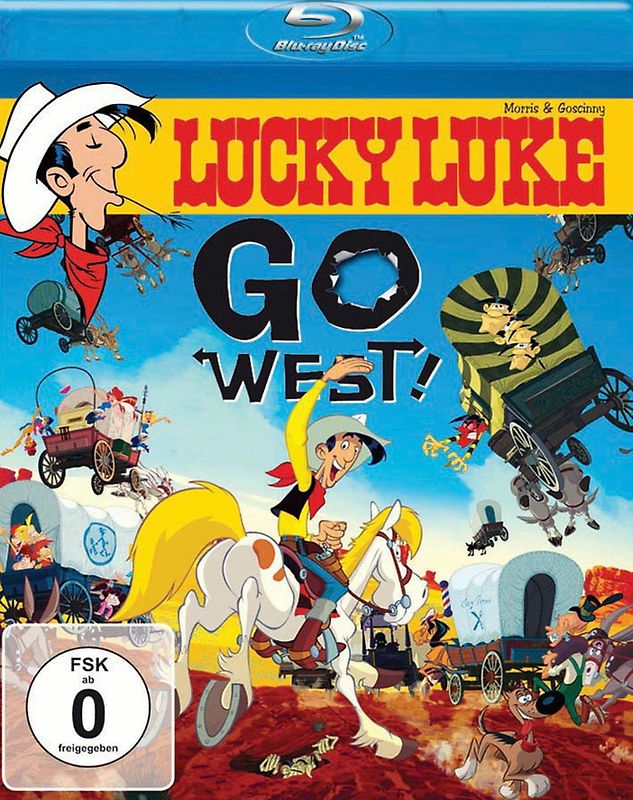 Lucky Luke: Go West! Blu-ray Disc